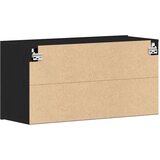 vidaXL TV ormarić crni hrast 80x30x41 cm inženjerski drvo | shoptok.hr
