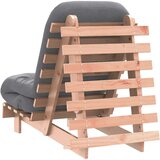 vidaXL Futon z ležiščem 60x206x11 cm trden les douglas | Shoptok.si