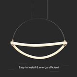  LED luster na sajli LED/12W/230V 4000K | Eponuda.com
