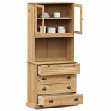  Visoka komoda VIGO 80 x 40 x 176 cm od masivne borovine | Eponuda.com