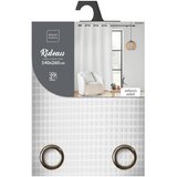 Douceur d intérieur Bijela zavjesa od samta 140x260 cm Swing – | shoptok.hr