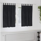 vidaXL Zavjese Crne Poliester 140 x 140 cm Cijene