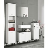 MID.YOU Visoka Omara Landos, Bela, Antracit | Shoptok.si