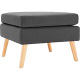 vidaXL stolček za noge temno sivo blago | Shoptok.si