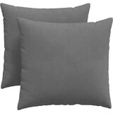 vidaXL Blazine za kavč 2 pcs Temno siva 45 x 45 cm blago | Shoptok.si