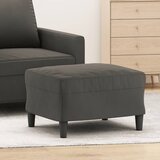 vidaXL Stolček za noge temno siv 60x50x41 cm žamet Cene