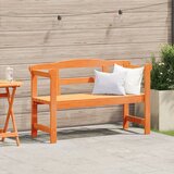 vidaXL Zunanja klop iz akacijevega lesa 119x76x44 cm | Shoptok.si