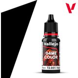 Vallejo Black 18ml - Game Color 72.051 Cene
