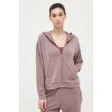 4f Dukserica boja: ružičasta, s kapuljačom, glatka | shoptok.hr