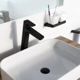 Ravak X070151 10° Free visoka armatura za umivalnik črna | Shoptok.si