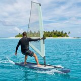  Naduvivi SUP s jedrom HYDROS 330 x 76 x 15 cm Tirkizna za Cijene