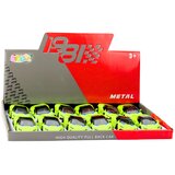 SPORTS Car Pull Back Metal Neon Green 1:43 | Shoptok.si