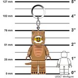 Lego Minifigure privezak za ključeve sa svetlom: Tip u kostimu ti-reksa | Eponuda.com