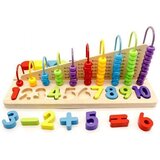 ECO TOYS Ecotoys Edukacijski abakus s drvenim brojkama Cijene