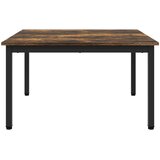  Kava Stol Dimni hrast 80 x 80 x 45 cm Konstruirano drvo | shoptok.hr