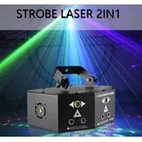 Laser strobe svetlo za pozornicu 9 očiju DMX 36W