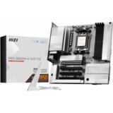 MSI AM5 PRO B850M-A WIFI PZ M-ATX AMD B850 Vtičnica AM5 Mikro ATX | Shoptok.si