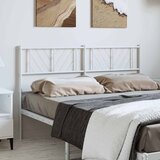  Metalno zamjensko uzglavlje bijelo 135 cm | shoptok.hr