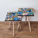 Hanah home Set 2 stočića 2Shp25 Multicolor | ePonuda.com
