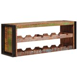  Stalak za vino Smeđa 100 x 45 x 33 cm Čvrsto reciklirano drvo | shoptok.hr