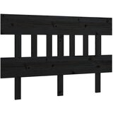 Maison Chic posteljno vzglavje - vzglavna omarica - nočna omarica črno 183,5x3x81 cm trdna borovina, (21706454) | Shoptok.si