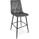 Libra stolica - tamnosivi baršun / crne noge x 2 | shoptok.hr