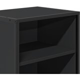  Noćni ormarić crni 40x31x50 cm Konstruirano drvo i metal | shoptok.hr