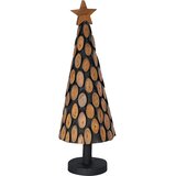  Božićno drvce s stalakom Smeđa 90 cm Masivna tikovina | shoptok.hr