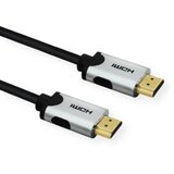 Value HDMI priključni kabel HDMI-A vtič 3.00 m črna 11.99.5943 #####10K UHD\, #####8K UHD\, dvojno oklopljen HDMI kabel, (20421071) | Shoptok.si