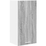 vidaXL viseći ormarić zidne riga siva sonoma i bijela 40 x 31 x 80 cm | shoptok.hr
