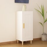 vidaXL Komoda bijela 34,5 x 34 x 90 cm od konstruiranog drva Cijene