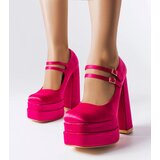 Gemre Pink high block heel pumps Gabriel | ePonuda.com