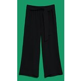Moodo WOMEN'S TROUSERS L-SP-4022 BLACK Cene
