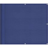  Balkonsko platno modro 90x1000 cm 100 % poliestrski oxford | Shoptok.si