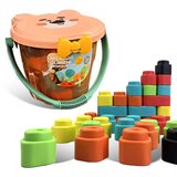 Pertini Toys Pertini mekani gumeni konstruktori u kofici meda 33 dela ( 1039119 ) | ePonuda.com