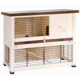 Ferplast Zajčnik Ranch 100 Basic bel 92x47x81 cm, (20653902) | Shoptok.si