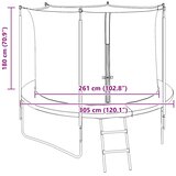  Sigurnosna mreža za okrugli trampolin od 3,05 m | shoptok.hr