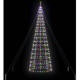  LED Božićno drvce s zemljanim klinovima Šareni 400 cm Željezo | Eponuda.com