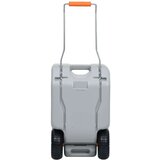 vidaXL Spremnik za vodu na kotačima za kampiranje 25 L sivi | shoptok.hr
