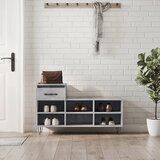 vidaXL Ormarić za cipele boja betona 102x36x60 cm konstruirano drvo Cijene