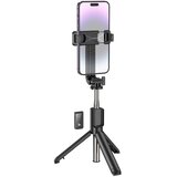  Stativ tripod selfie stap za mobitel do 7” + daljinski bluetooth BOROFONE BY11 Happy live broadcast black Cijene