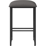  stolica Svjetlosiva 40 x 32 x 74 cm Konstruirano drvo | shoptok.hr