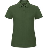  MAJICA KRATKI ROKAVI POLO B&C ID.001/ŽENSKA 180G TEMNO ZELENA M Cene