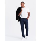 Ombre Men's classic denim REGULAR FIT pants - indigo Cene