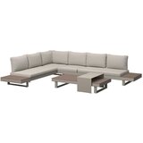 Ambia Garden LOUNGE GARNITURA tkanina aluminij | Shoptok.si