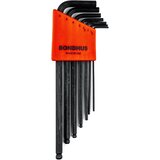 Bondhus set dugih imbus ključeva sa kugličnom glavom hex 1/5 - 6/0 10992 7 kom | ePonuda.com
