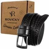 Fashion Hunters Leather belt ROVICKY