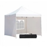 Paviljon Sa Mehanizmom 3x3m Beli Tri Stranice Torba | ePonuda.com