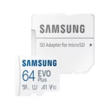 Samsung EVO Plus MB-MC64KA/flash pomnilniška kartica/64 GB/microSDXC UHS-I MB-MC64KA/EU