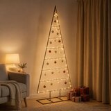  Metalna božićna jelka KUOPIO 210 cm Metal Crna | shoptok.hr
